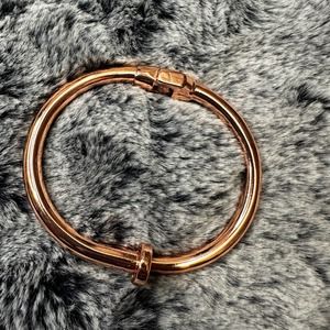 New Nail Rose Gold Bracelet